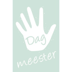 kaartje dag meester mint