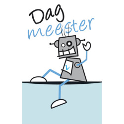kaartje dag meester robot