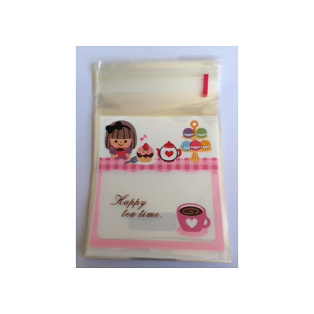 Zakje happy tea time