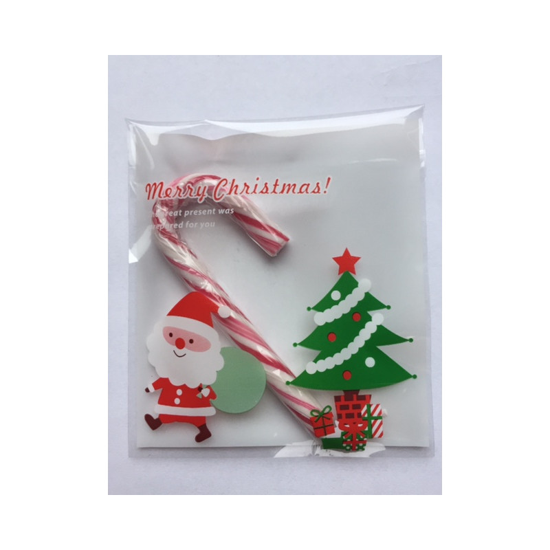 Zakje kerstboom kerstman