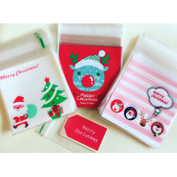 Zakje kerstboom kerstman