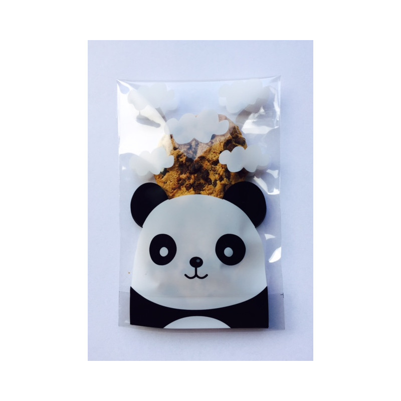 pandazakje met wolkjes