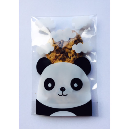 pandazakje met wolkjes