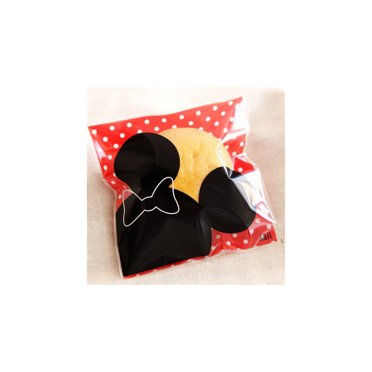 minnie mouse trakteerzakje