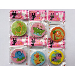 ronde dierengum zakje