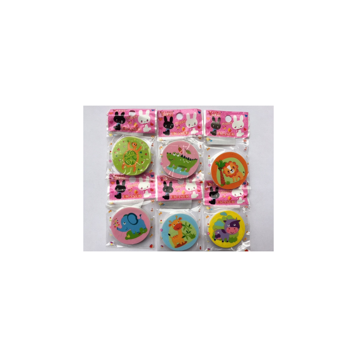 ronde dierengum zakje