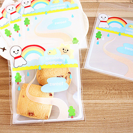 trakteerzakje regenboog