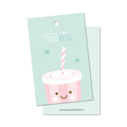 kadolabel favorietje