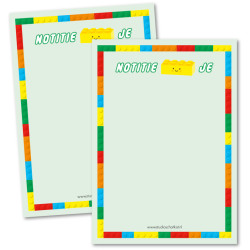 notitie blokje groen