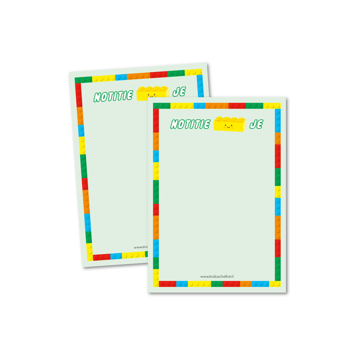 notitie blokje groen