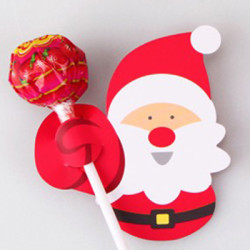 lollykaartje kerstman