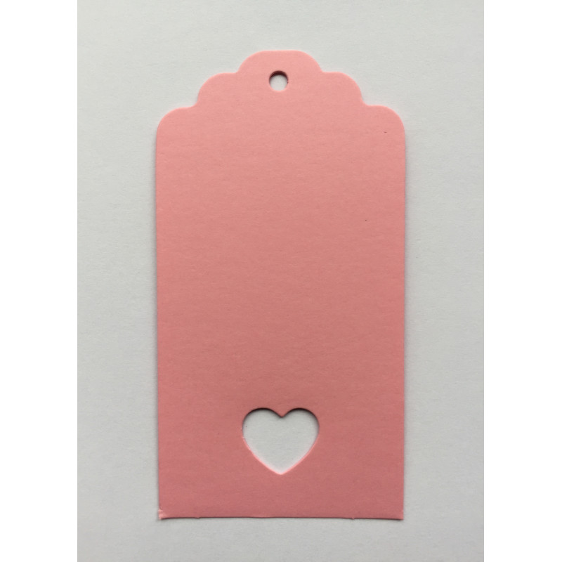 roze label hartje