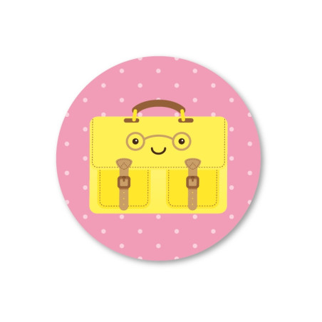 stickerset gele aktetas