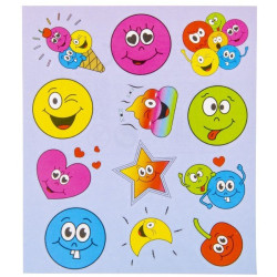 fun stickers smiley