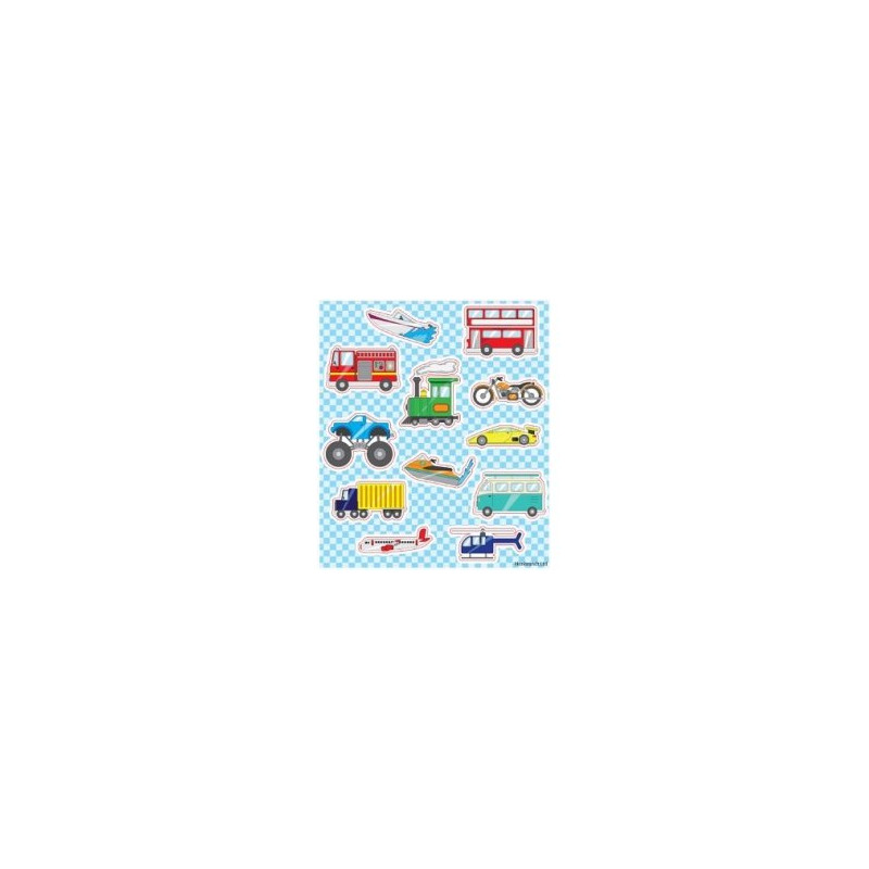 fun stickers stoere voertuigen