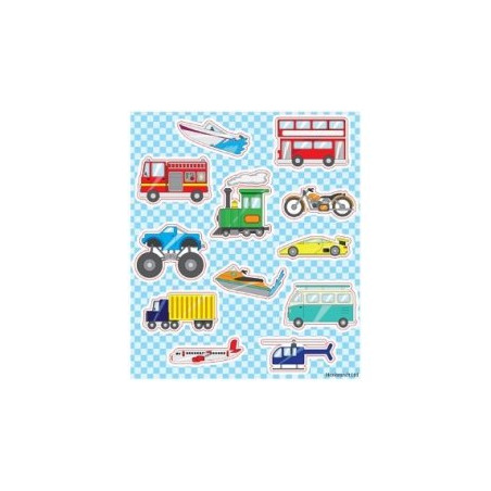 fun stickers stoere voertuigen