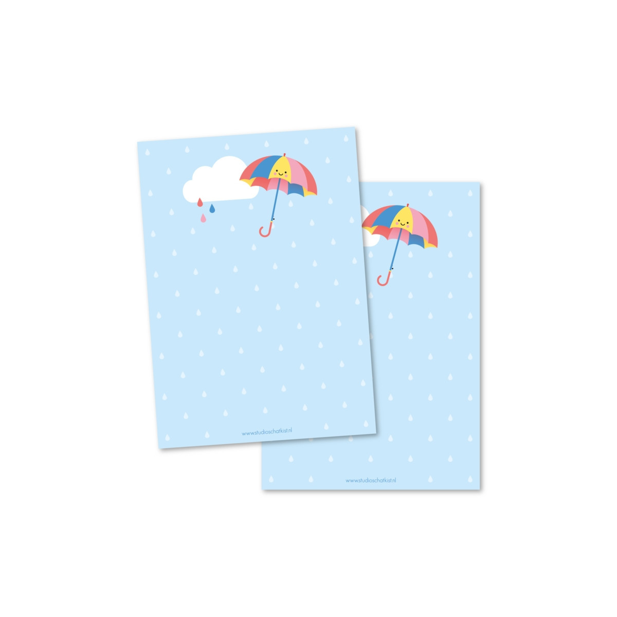 notitieblokje aju paraplu