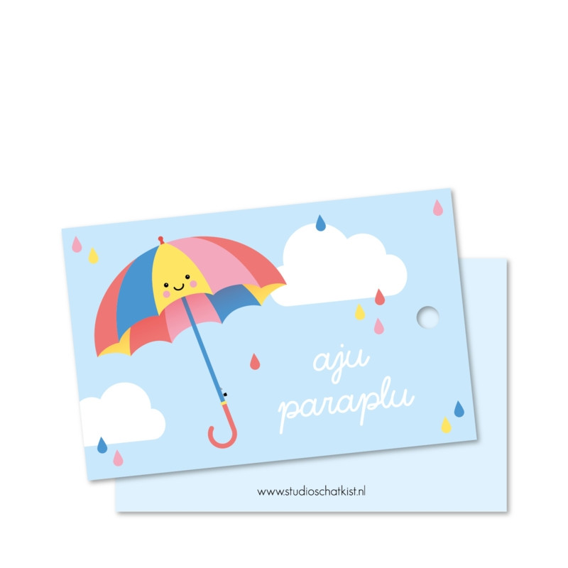kadolabel aju paraplu