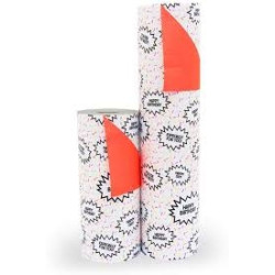 inpakpapier confetti fluor