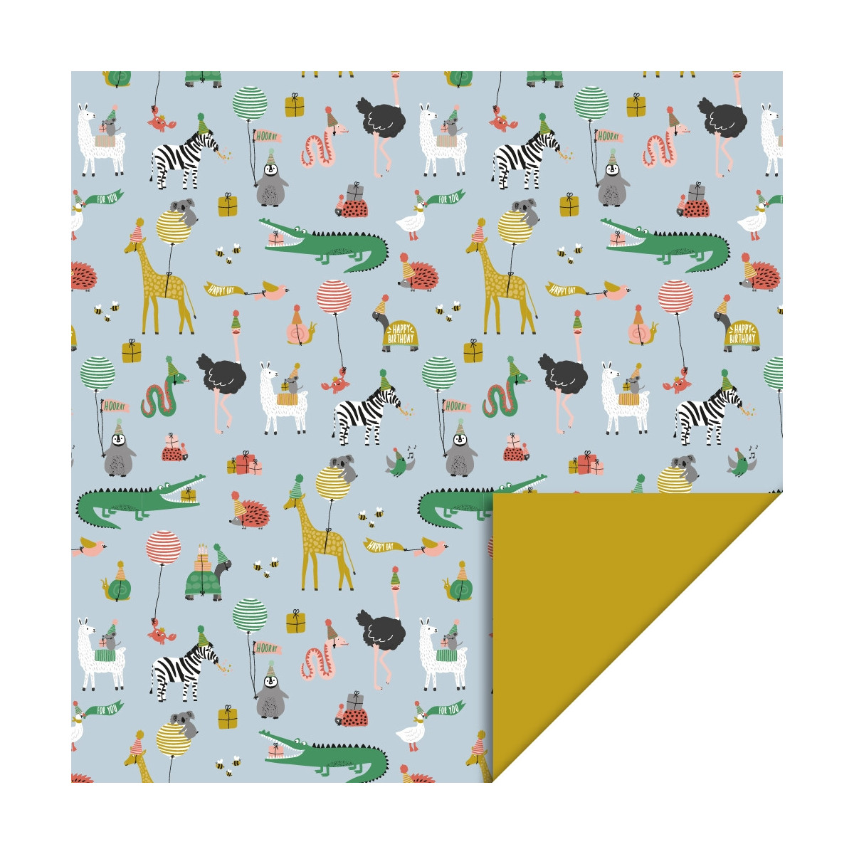 cadeaupapier party animals