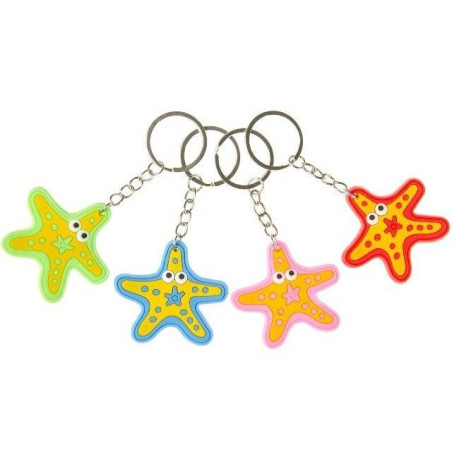 zeester sleutelhanger