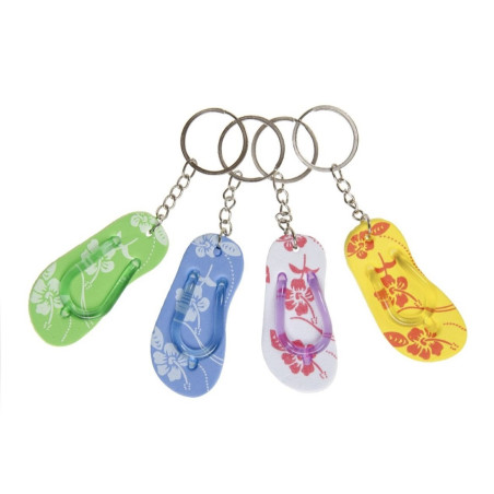 slipper sleutelhanger oranje