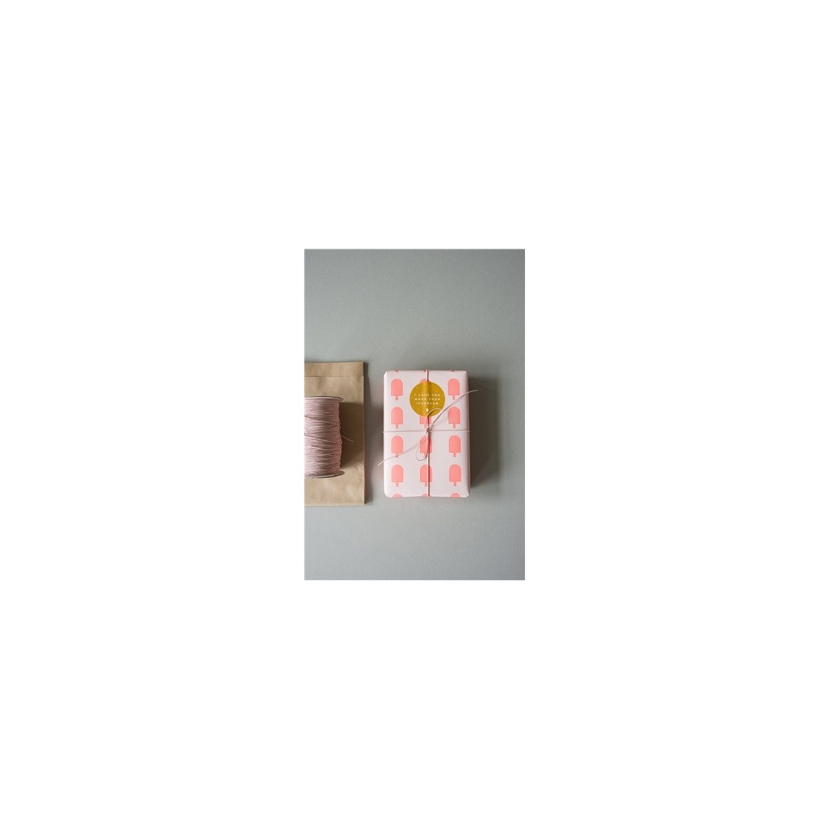 inpakpapier icecream