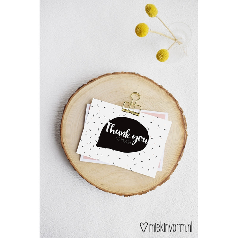 kaart thankyou somuch
