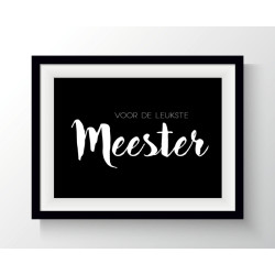 kaart leukste meester vm