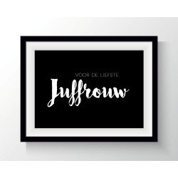 kaart leukste juffrouw