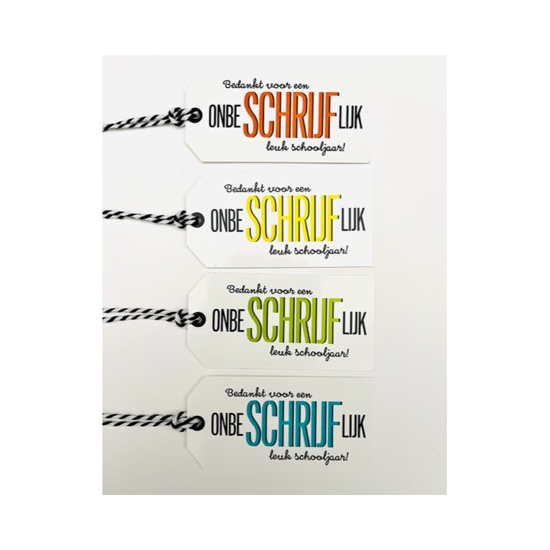 label onbeschrijflijk