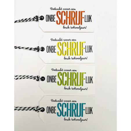 label onbeschrijflijk