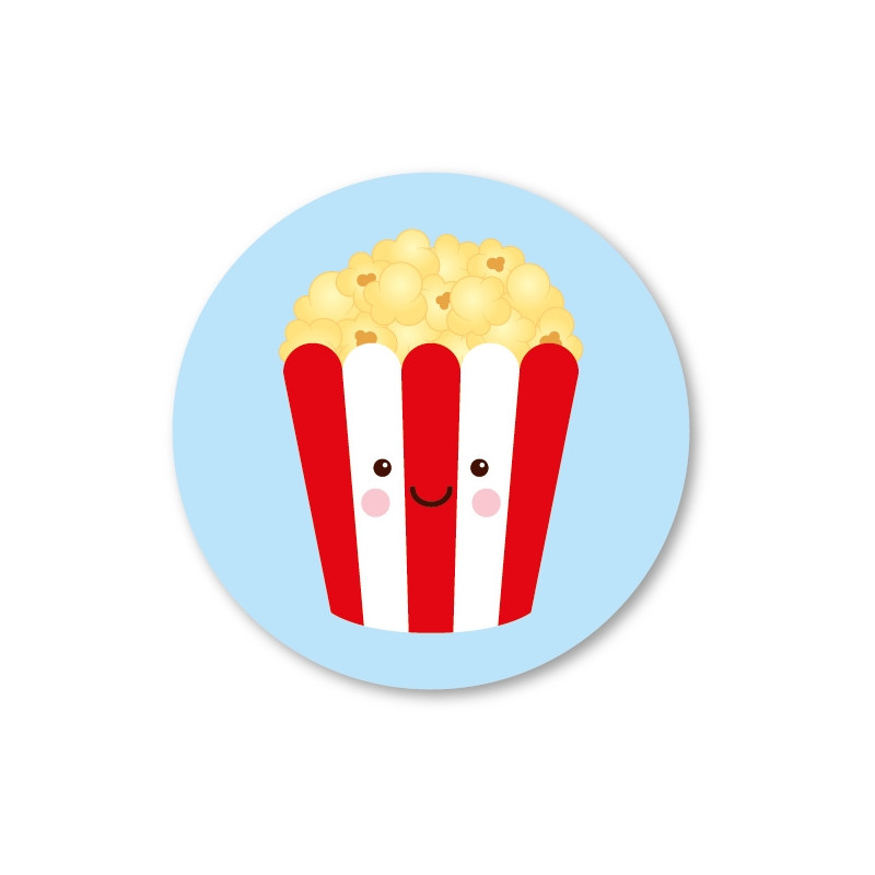 stickerset popcorn