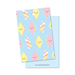 kadolabel spekjes patroon