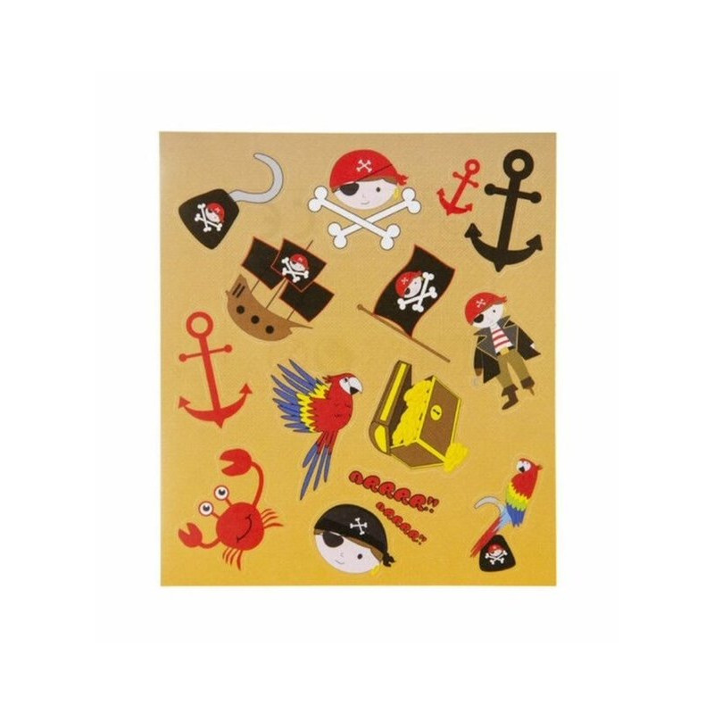fun stickers piraat