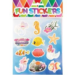 fun stickers zeemeermin