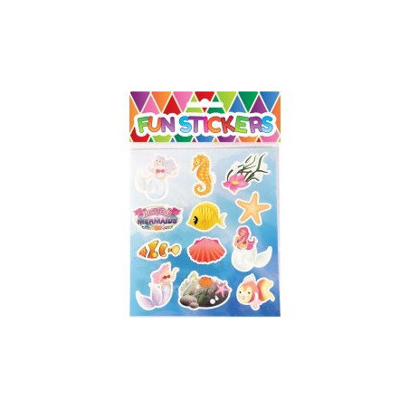 fun stickers zeemeermin