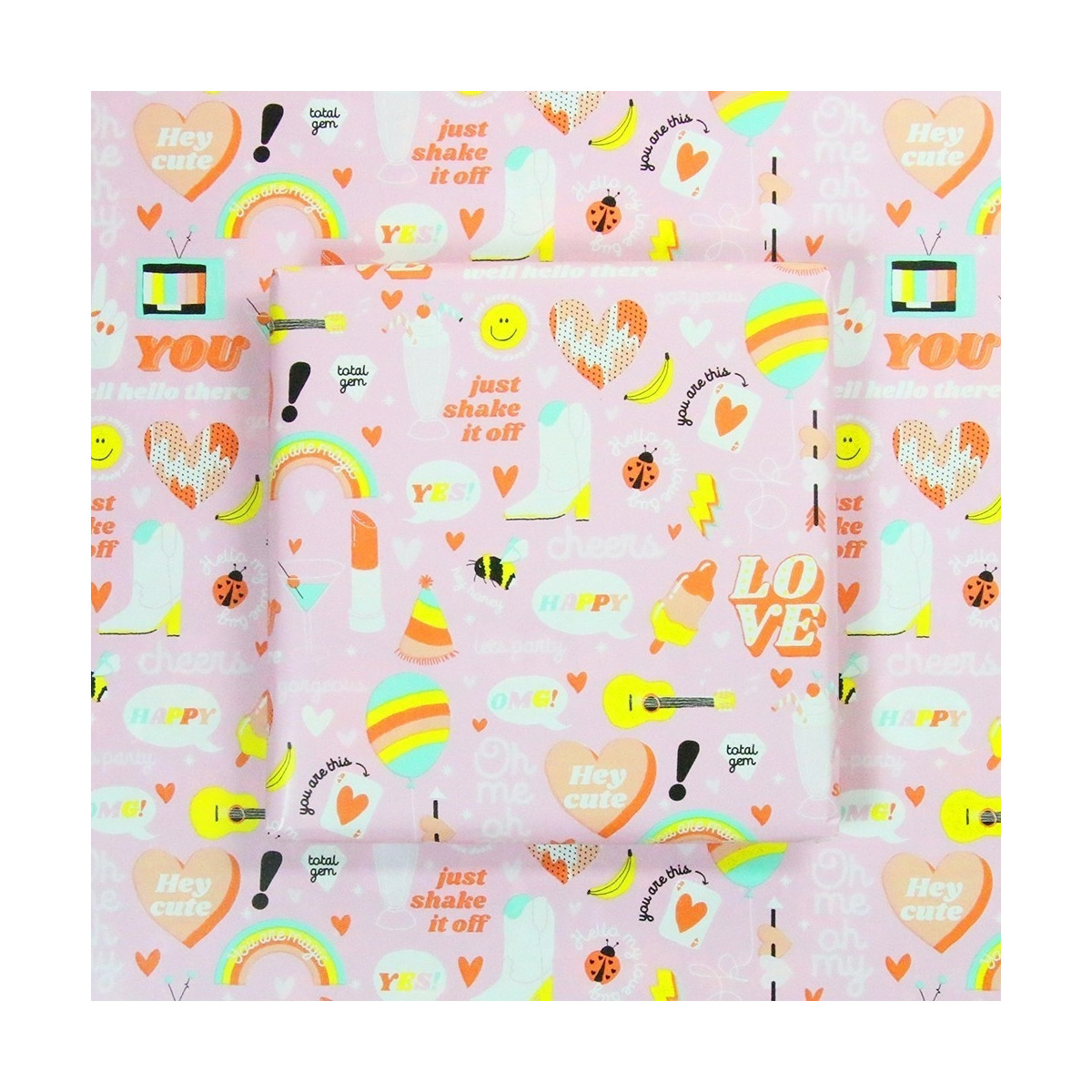 girl power inpakpapier