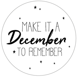 sticker remember december