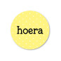 stickerset hoera geel