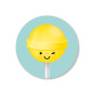 stickerset gele lolly