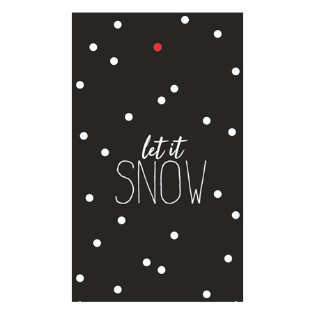 kadolabel let it snow