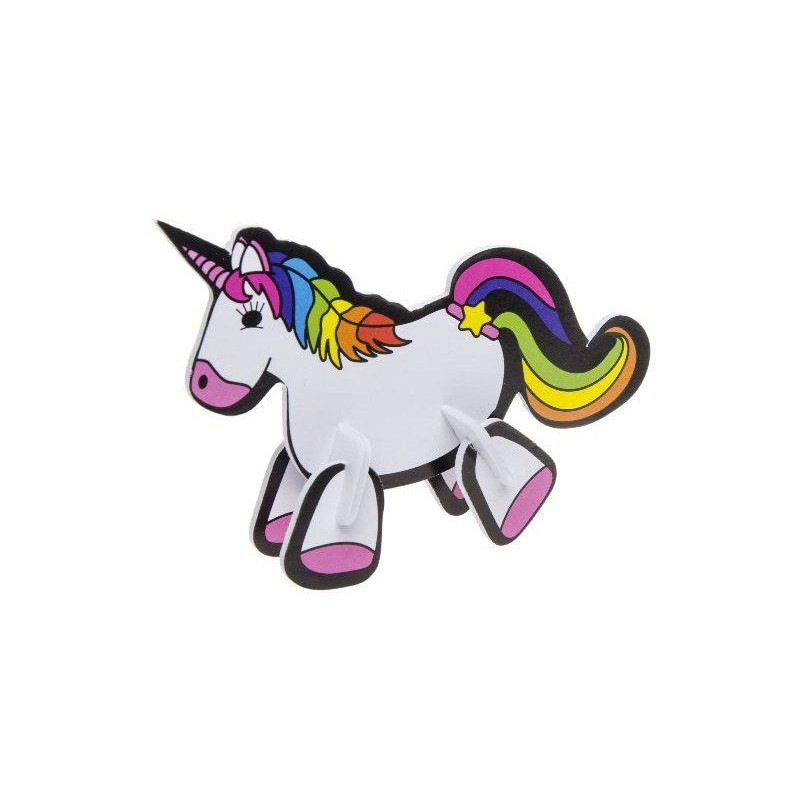 unicorn 3d puzzel