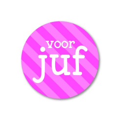 sticker juf