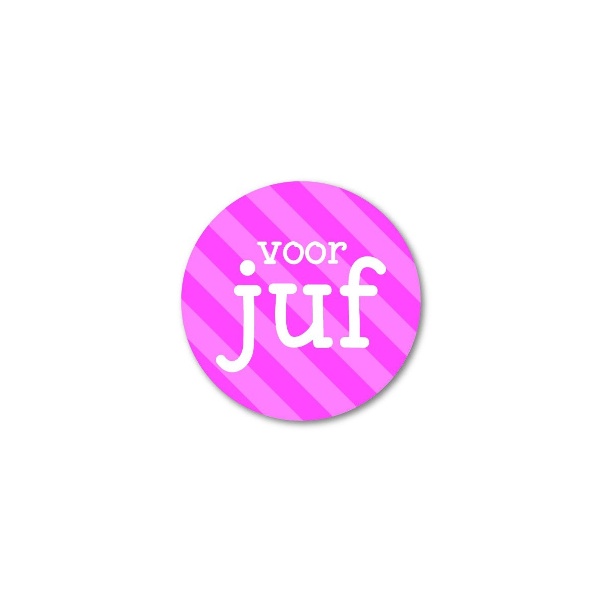 sticker juf