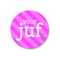 sticker juf