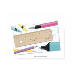 kadolabel juf you rule