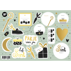 stickervel sinterklaas