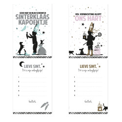 ansichtkaart sinterklaas jongen