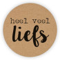 kraft sticker heel veel liefs